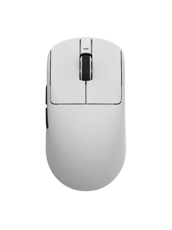 Купить Компьютерная мышь VXE R1 White, Wired / 2.4G / BT, PAW 3395, 250mAh